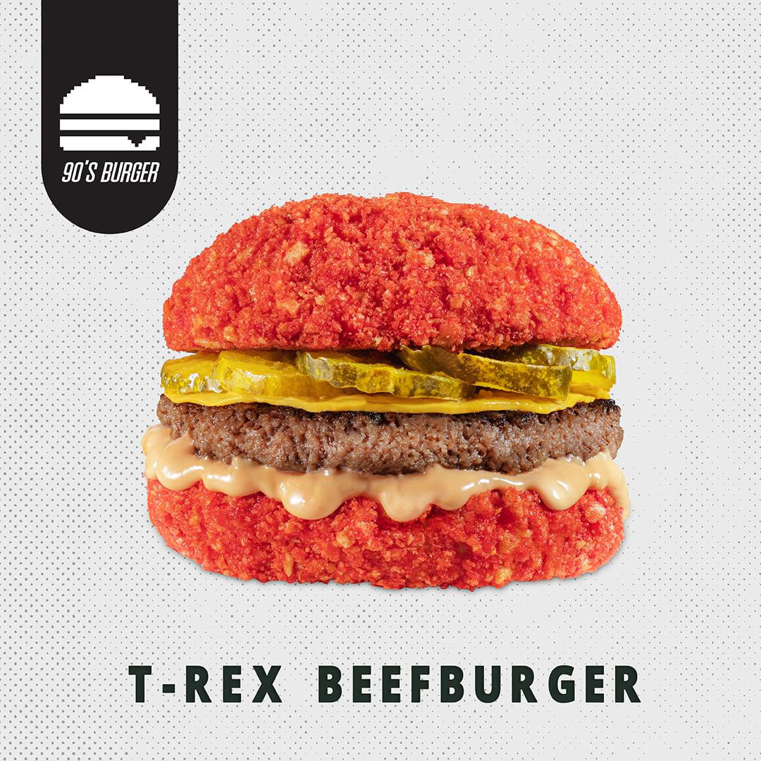 Get ready to go Jurassic with our T-Rex Burger